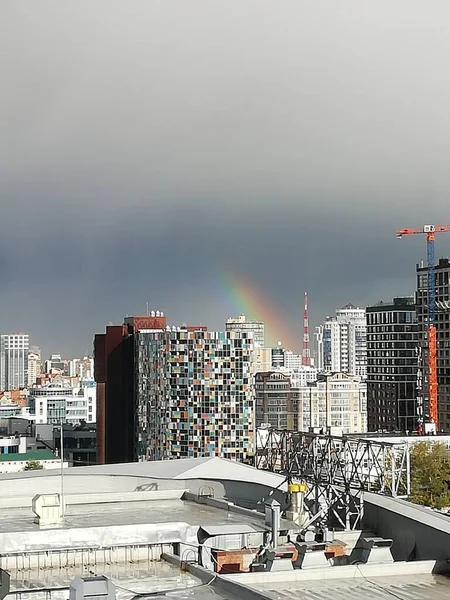 Rusland Ekaterinburg 2021 Zicht Het Stadslandschap Stadsgebouwen Van Jekaterinburg — Stockfoto