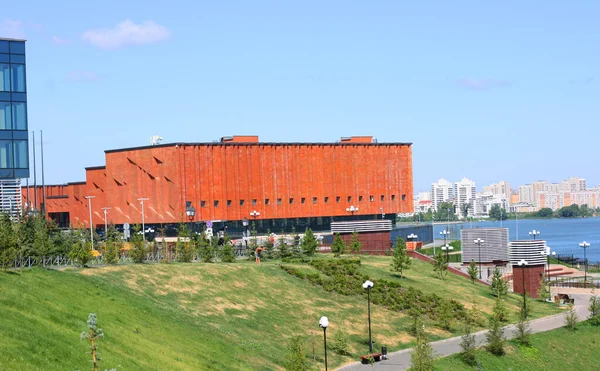 July 2021 Local Lore Museum Kazan Tatarstan Exterior Industrial Building — Stock Photo, Image