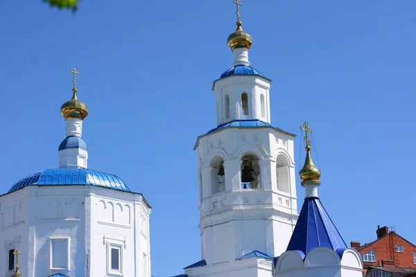 Kasan Kreml Sommer Tatarstan Russland Juli Ist Das Wahrzeichen Von — Stockfoto