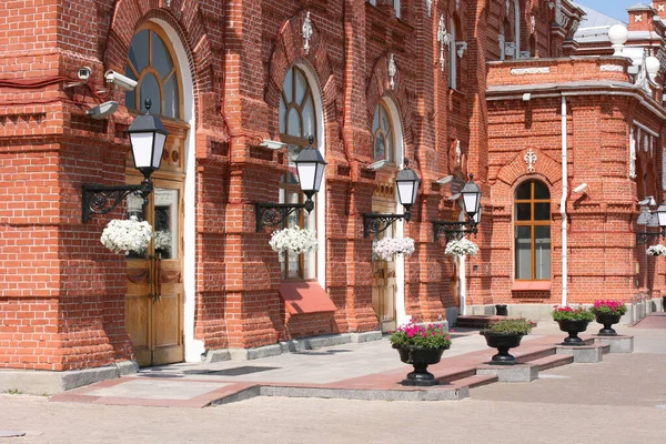 Kazan Passazhirskaya Uma Estação Ferroviária Capital Tataristão Kazan Rússia — Fotografia de Stock