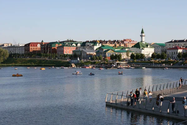Nizhny Gölü Kaban Kazan Tataristan Rusya Temmuz 2021 Aşağı Kaban Telifsiz Stok Imajlar