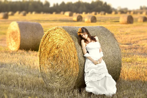 gün batımında güzel gelin