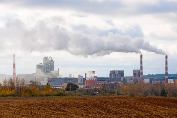 Building materials plant — Stock Photo, Image