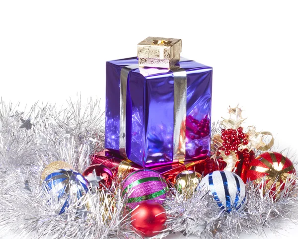 Noel hediyeleri ile renkli kutular