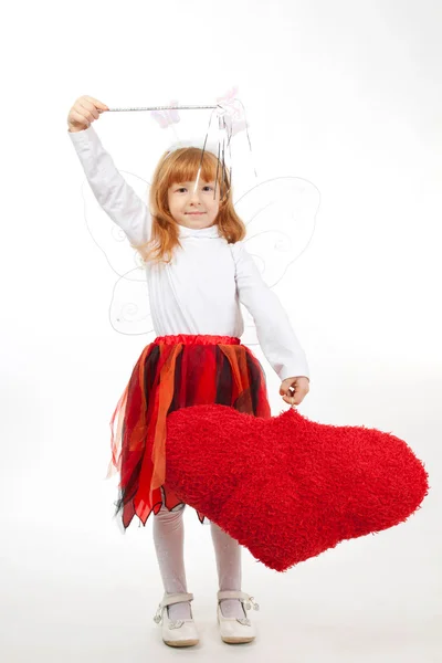 妖精の衣装で若い女の子 — ストック写真