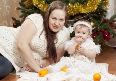 mutlu bebek annesi ile