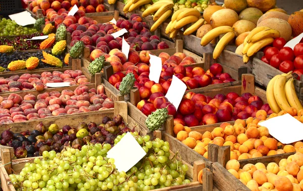 Çeşitli meyve ve sebze — Stok fotoğraf