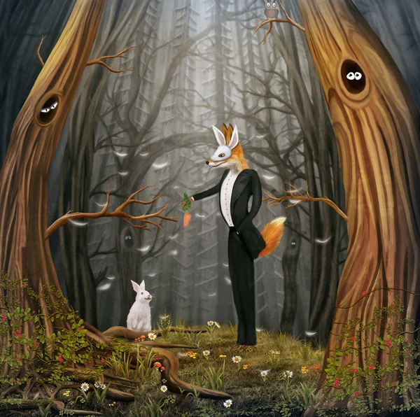 Fox ve tavşan