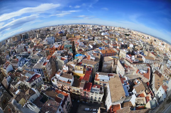 Panoramic view of  Valencia, Spain — Stock Photo, Image