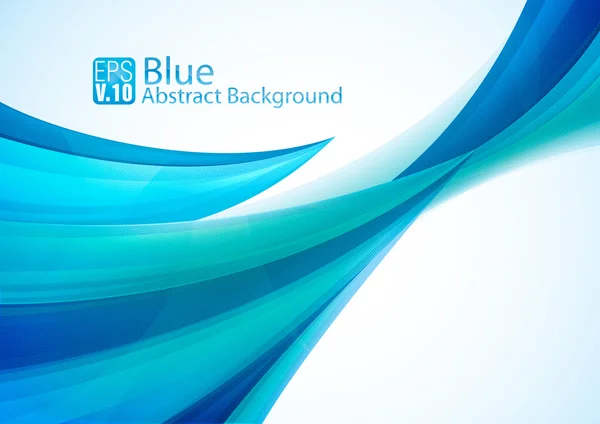 Blue Abstract Background — Stock Vector