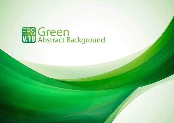 Fondo abstracto verde — Vector de stock