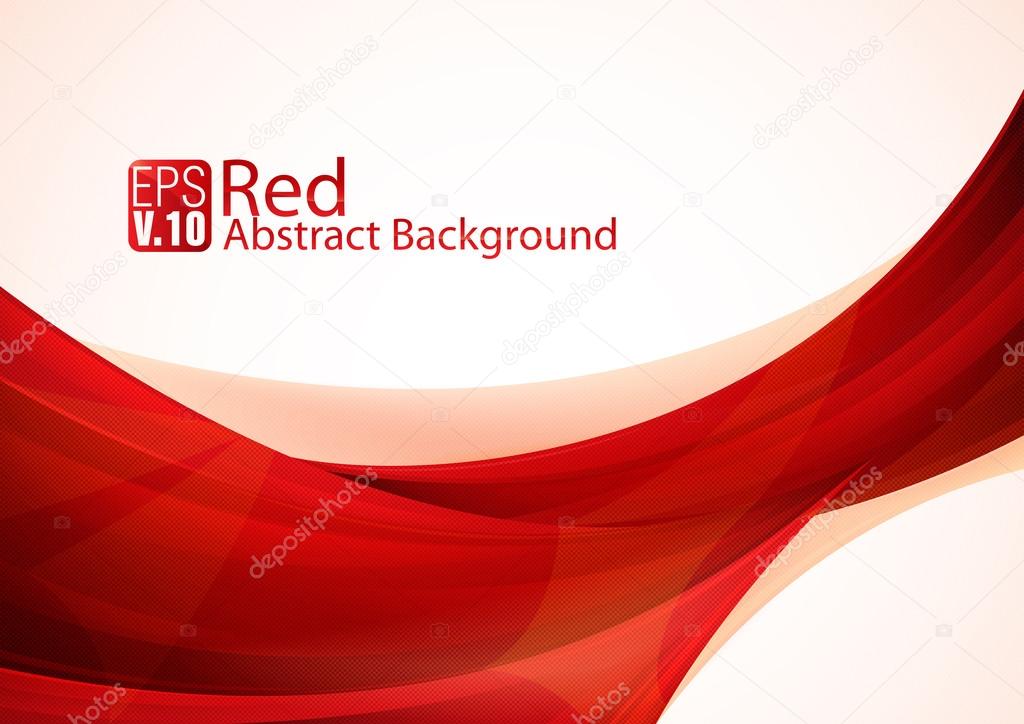 Red Abstract Background