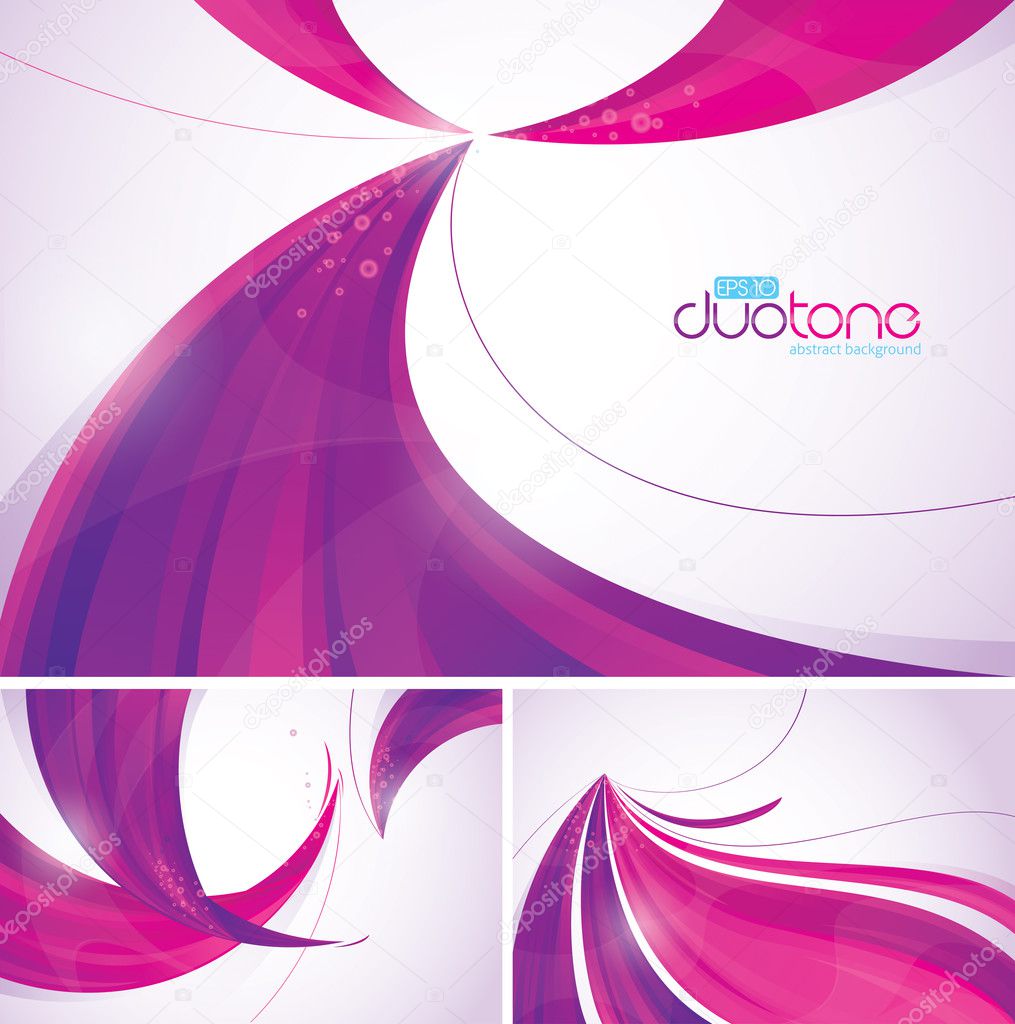 Duotone abstract background