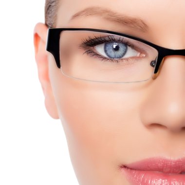 Woman Doctor in eyeglasses