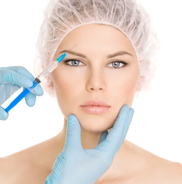 Cosmetische chirurgie vrouw — Stockfoto