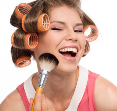 kadın saç Silindirler