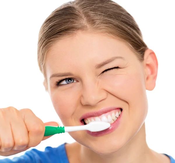 Zahnpflegerin — Stockfoto