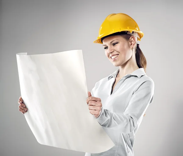 Female engineer — Stock Photo, Image