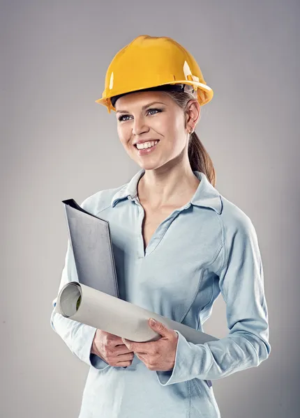 Female engineer — Stock Photo, Image