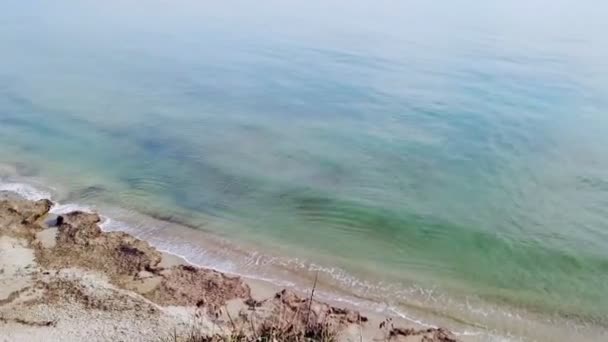 Seascape Cape of Rodon Albánia turisztikai attrakció — Stock videók