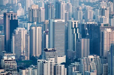 Bangkok manzarası, Tayland.