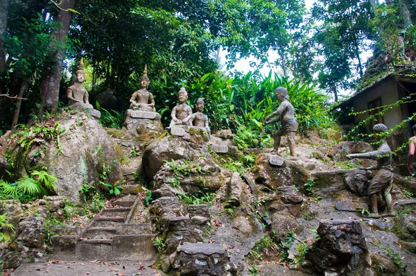 Magic Buddha garden — Stockfoto