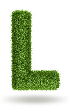 doğal çim l harfi