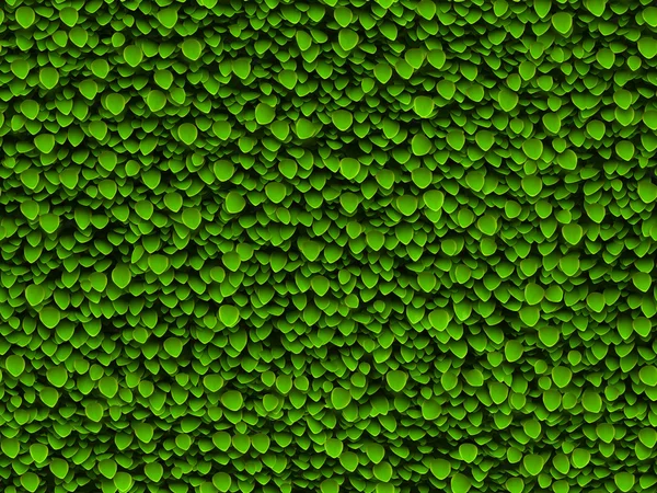 Fundo folhas verdes, padrão — Fotografia de Stock