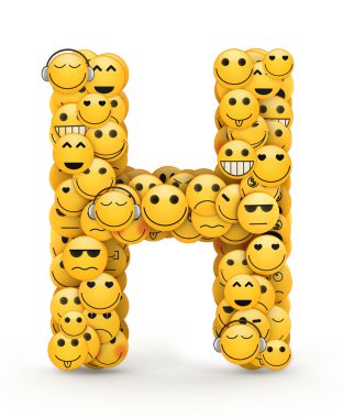 emoticons h harfi