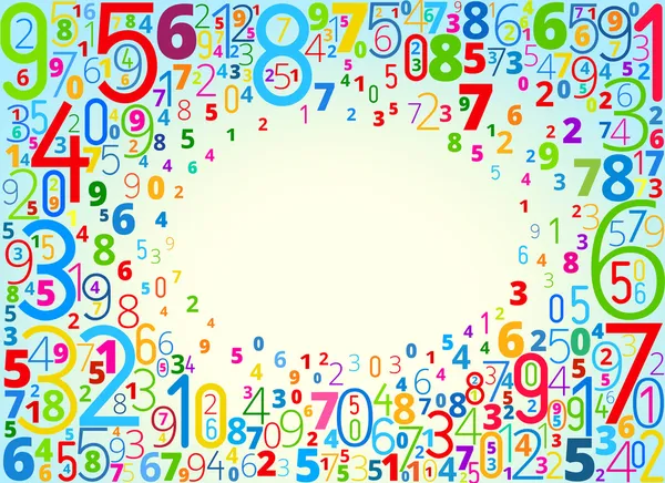 vektör arka plan numaraları