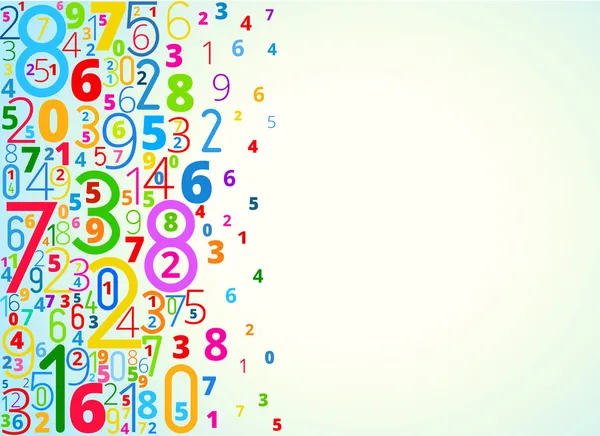 vektör arka plan numaraları