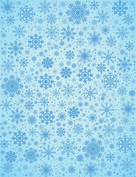 Vector escarchado copos de nieve fondo — Archivo Imágenes Vectoriales