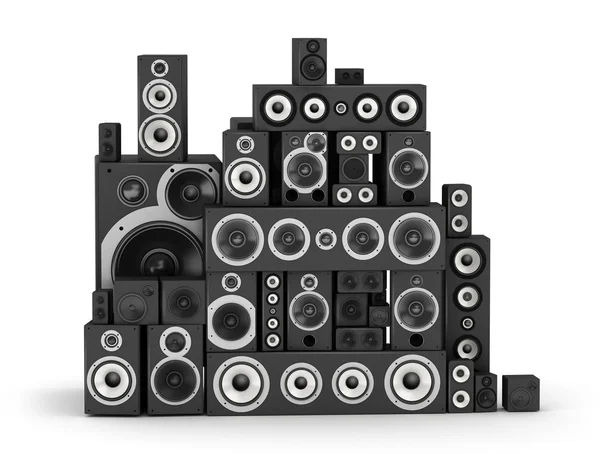 Speakers set — Stock Photo, Image