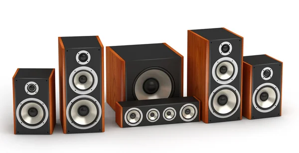 Speakers set — Stock Photo, Image