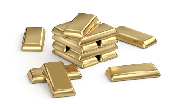 Gold bars — Stock Photo, Image