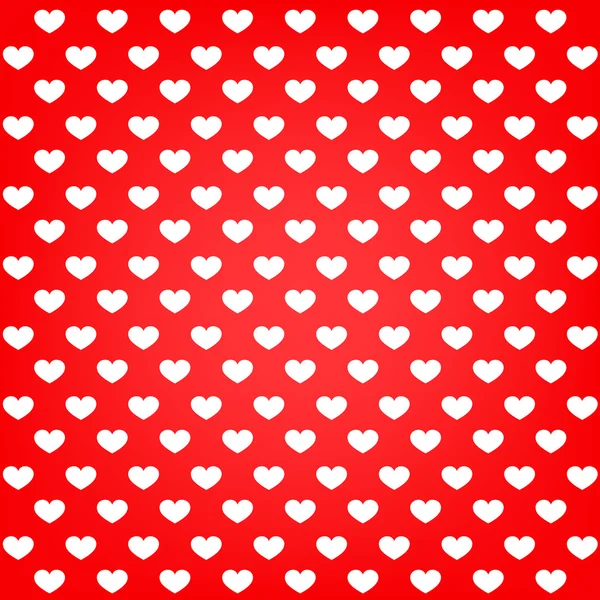 Valentine card hearts vector background — Stock Vector