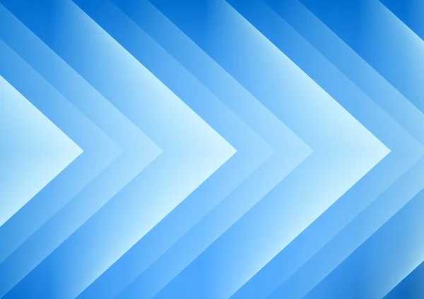 Abstrakt blå pilar bakgrund — Stock vektor