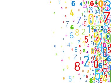 vektör arka plan numaraları