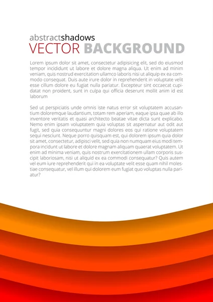 Červené pozadí pro design — Stockový vektor