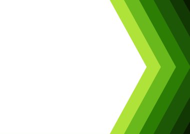 Kağıt a4 yaprak yeşil yön tasarım