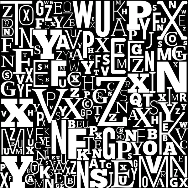 Vector Alphabet Background — Stock Vector