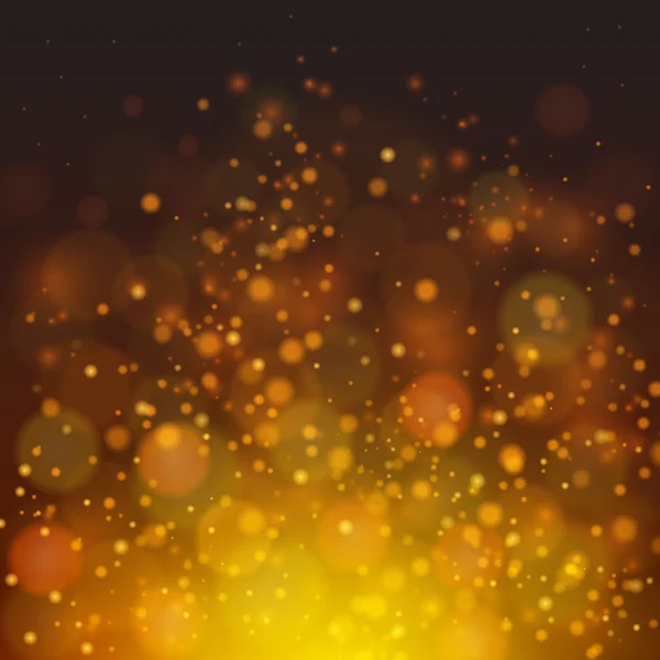 Vector abstracto fuego fondo bokeh — Vector de stock