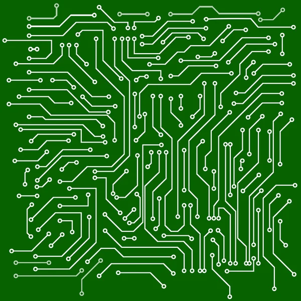 Placa de circuito vector fondo — Archivo Imágenes Vectoriales