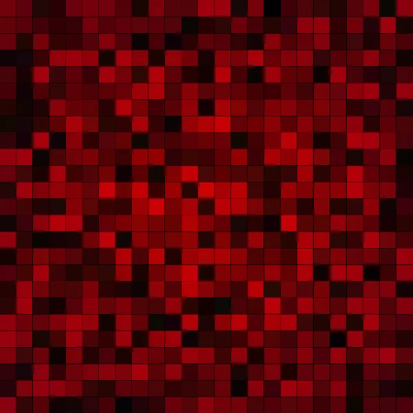 Rode pixels — Stockvector