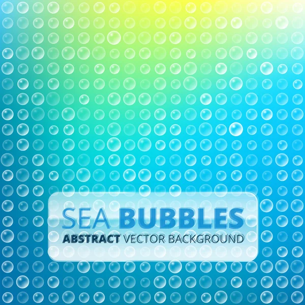 Abstract bubble pattern — Stock Vector
