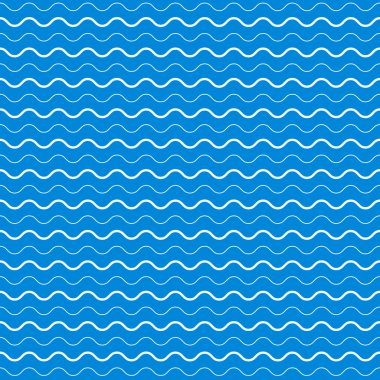 vektör Dikişsiz soyut desen, dalgalar