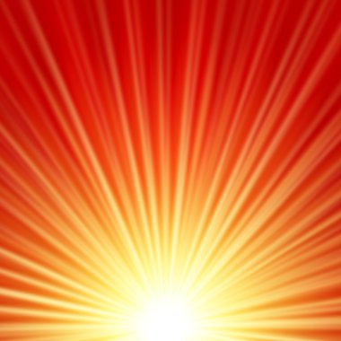 Sunbeams abstract background clipart