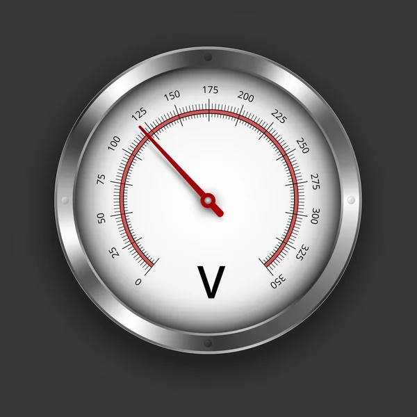 Voltmeter — Stock Vector