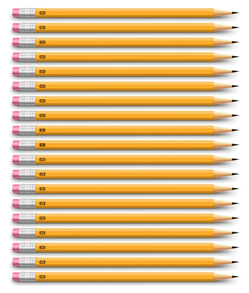 Set de lápices — Archivo Imágenes Vectoriales