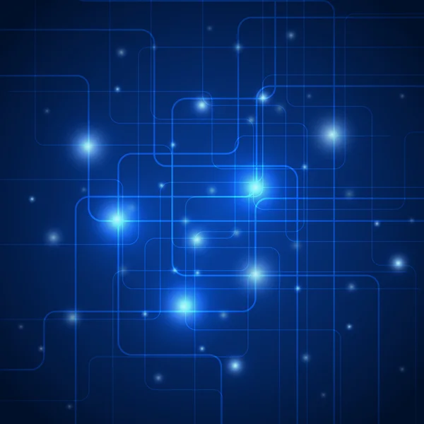 Antecedentes de tecnología abstracta — Archivo Imágenes Vectoriales